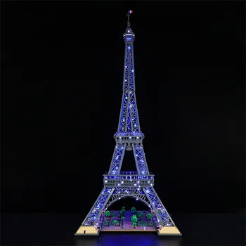 Uus Mitmevärviline LED Komplekt 10307 Eiffeli Torn Standard Versioon RC Valgustus Set DIY Mänguasjad (Ei Kuulu ehitusplokid) 10001